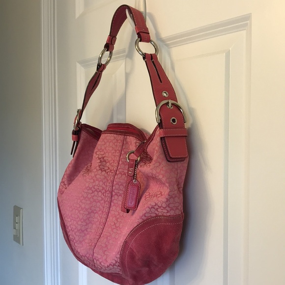 Coach pink purse. Real Coach brand. - Picture 3 of 14